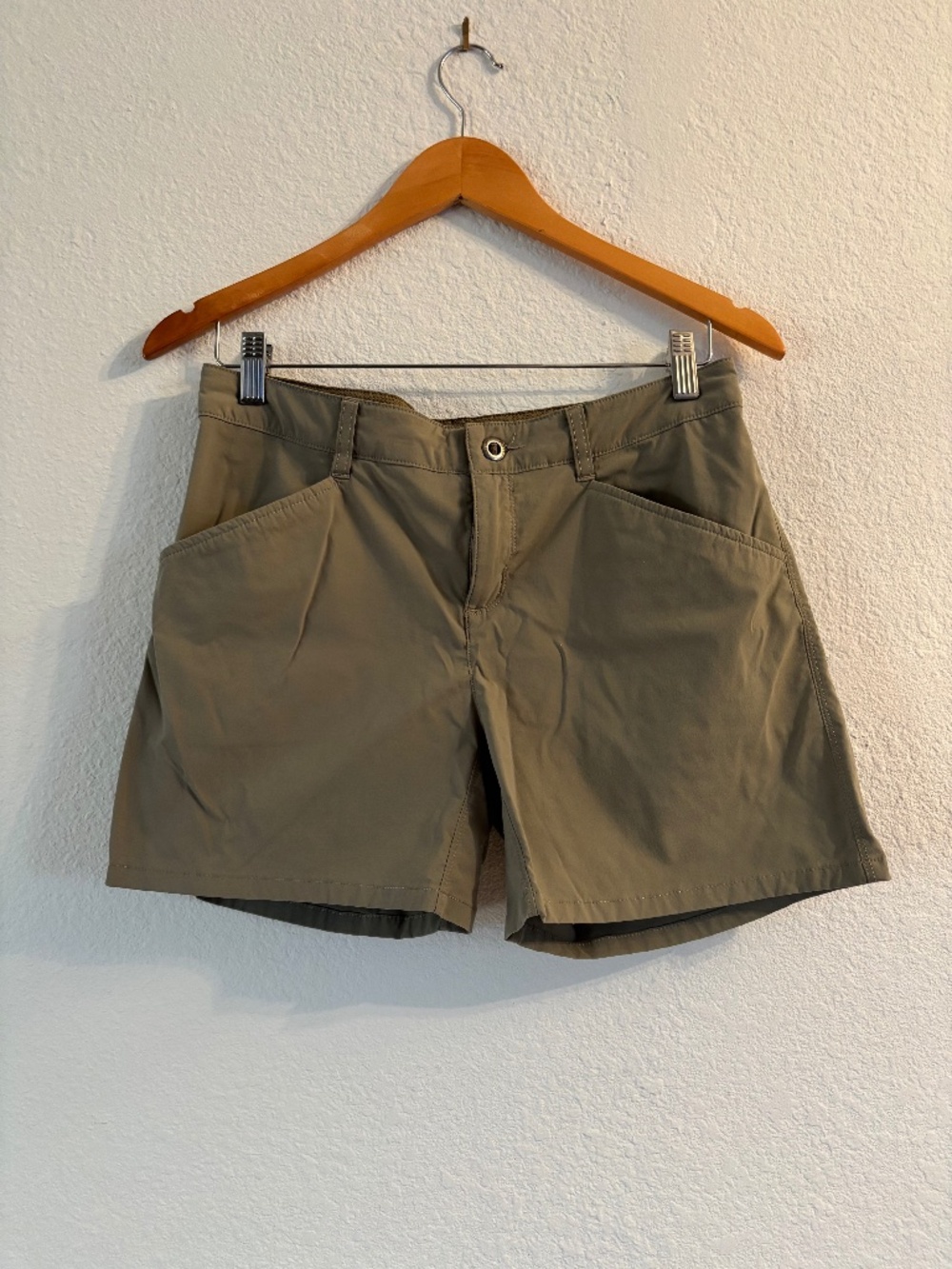 Patagonia olive green shorts